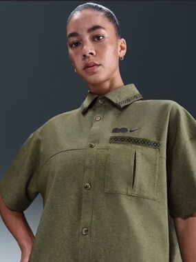 New Nike Naomi Osaka Oversized Short Sleeve Top